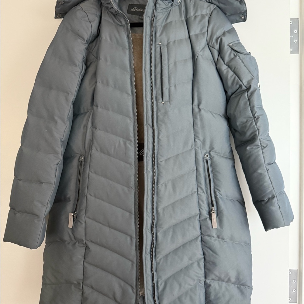 Women's Gray Puffer Coat